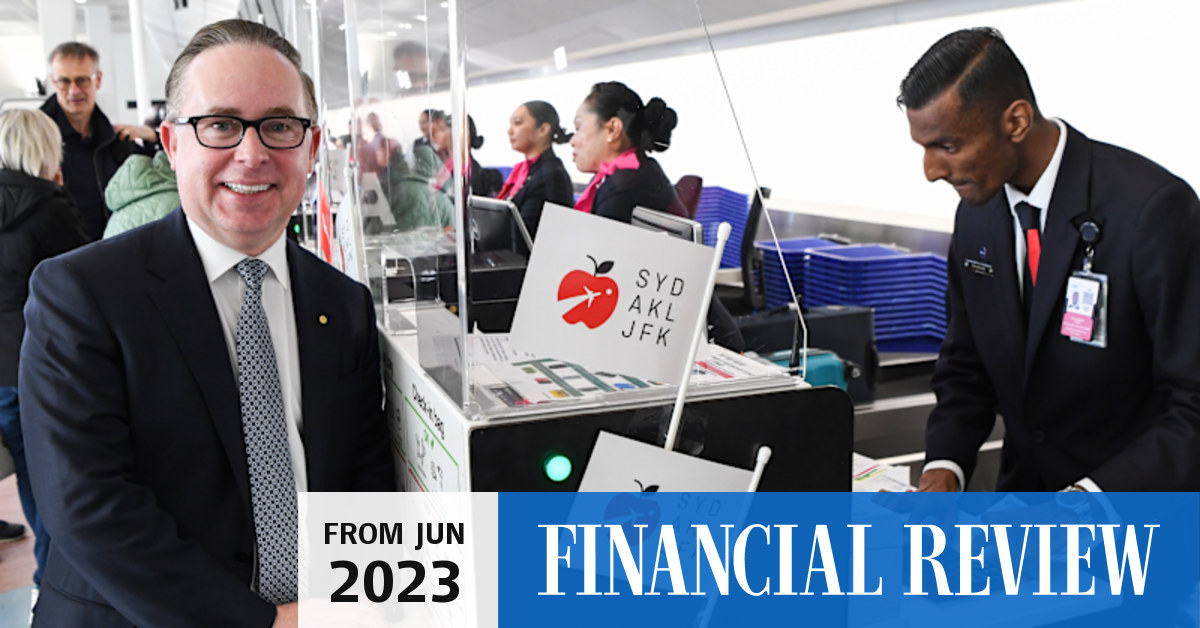 Qantas to fly Auckland via Sydney to New York direct